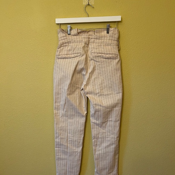 Free People Paper Bag High Waist Crop Pants, Size 4 - Picture 7 of 8